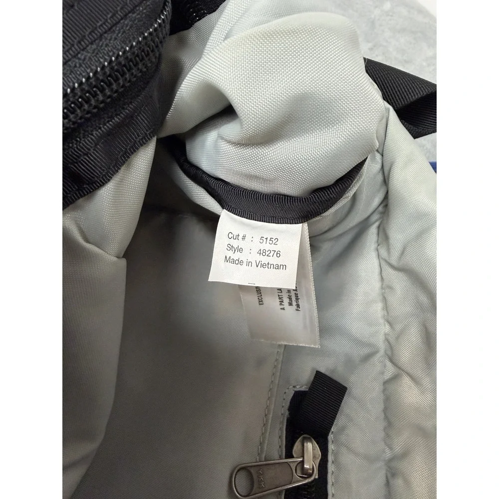 Patagonia Messenger Crossbody Shoulder Bag Large Blue Padded Laptop Utility Work